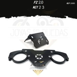 FZ 2.0 kit barra estabilizadora protector bomba delantera