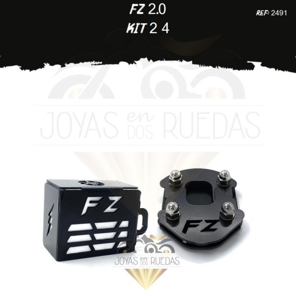 FZ 2.0 kit lujo pata gato protector bomba trasera