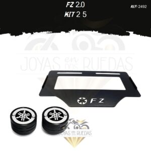 FZ 2.0 kit Spools Sliders eje porta placa