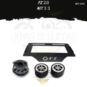 FZ 2.0 kit Spools Sliders eje lujo pata gato porta placa