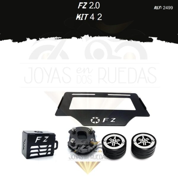 FZ 2.0 kit lujo pata gato protector bomba trasera