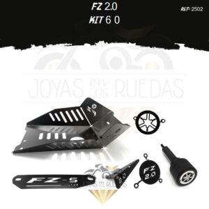 FZ 2.0 kit lamina lateral slider exosto mofle fz 2,0