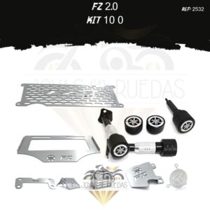 FZ 2.0 kit slider exosto Spools Sliders eje sliders