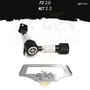 FZ 2.0 kit porta placa sliders