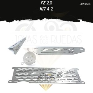 FZ 2.0 kit mofle fz 2,0 lamina lateral