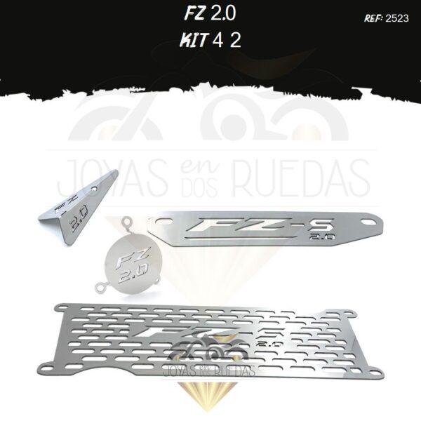 FZ 2.0 kit mofle fz 2,0 lamina lateral