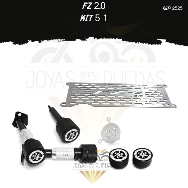 FZ 2.0 kit lujo filtro aceite sliders slider exosto