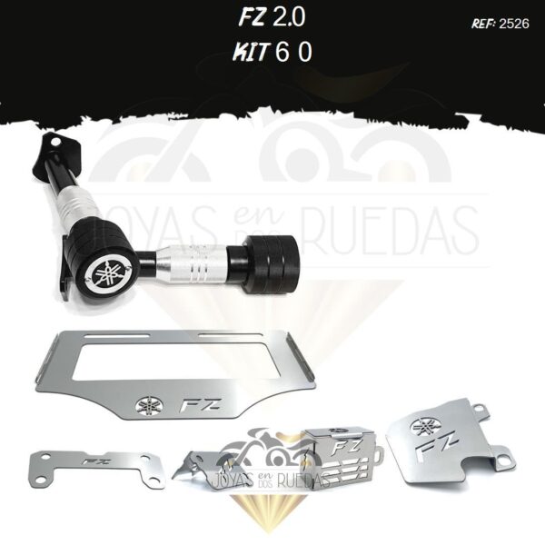 FZ 2.0 kit mordaza acutrax p protector bomba trasera