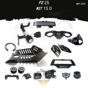 FZ 25 kit lujo tapa tanque protector radiador