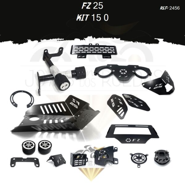 FZ 25 kit lujo tapa tanque protector radiador