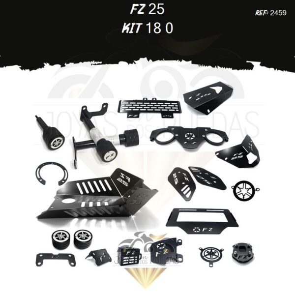 FZ 25 kit slider exosto sliders lujo pata gato