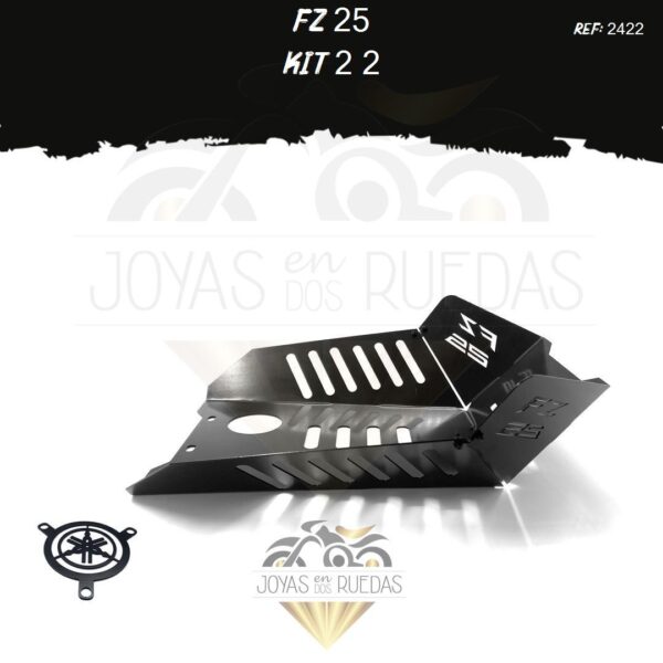 FZ 25 kit pechera quilla protector arranque