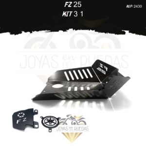 FZ 25 kit pechera quilla mordaza protector arranque