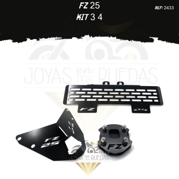 FZ 25 kit lujo pata gato Cupula protector radiador
