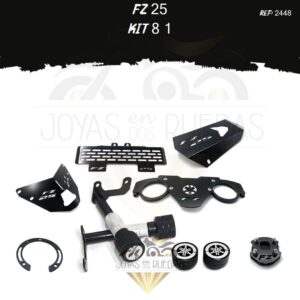 FZ 25 kit lujo pata gato protector radiador sliders