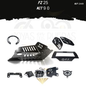FZ 25 kit posapie protector arranque pechera quilla