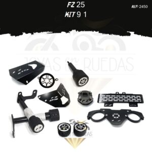 FZ 25 kit sliders slider exosto barra estabilizadora