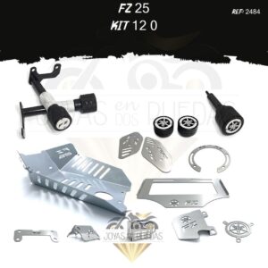 FZ 25 kit posapie protector arranque Spools Sliders eje