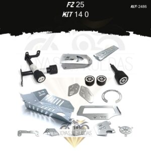 FZ 25 kit lujo tapa tanque protector radiador