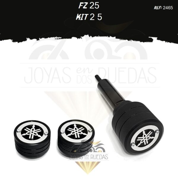 FZ 25 kit slider exosto Spools Sliders eje