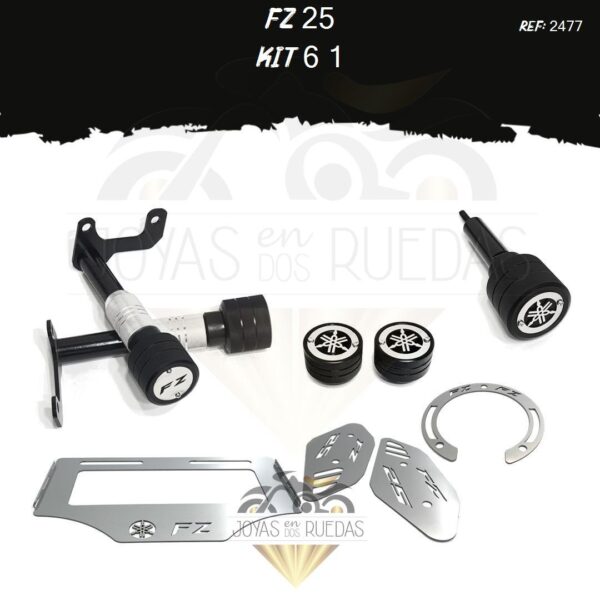 FZ 25 kit Spools Sliders eje posapie slider exosto