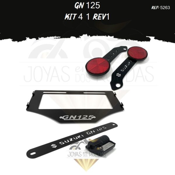 GN 125 kit gorra 3d lujo palanca cambios