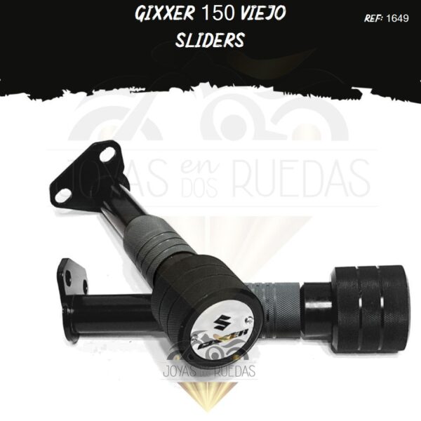 accesorios Gixxer 150 viejo sliders