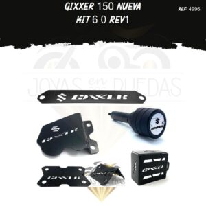 Gixxer 150 nueva kit protector bomba delantera