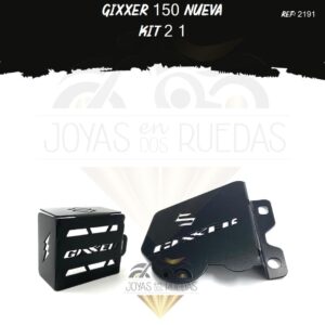 Gixxer 150 nueva kit mordaza protector bomba trasera