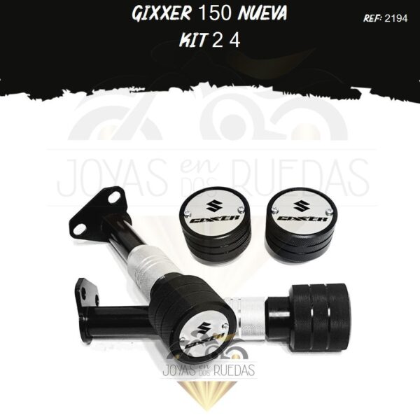 Gixxer 150 nueva kit sliders Spools Sliders eje