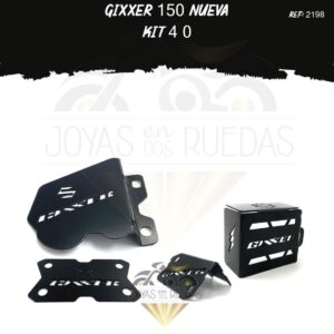 Gixxer 150 nueva kit protector bomba trasera acutrax T