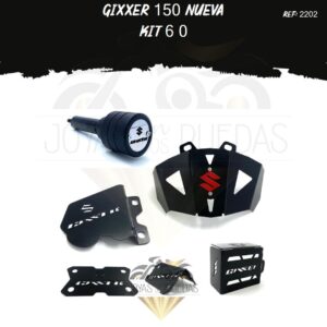 Gixxer 150 nueva kit protector bomba delantera