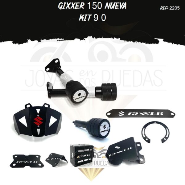 Gixxer 150 nueva kit acutrax T mordaza