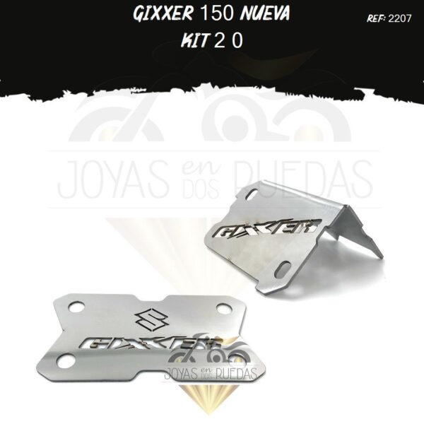 Gixxer 150 nueva kit porta placa acutrax T