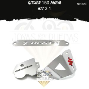Gixxer 150 nueva kit lujo cupula g lamina lateral