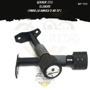 sliders articulo Gixxer 250