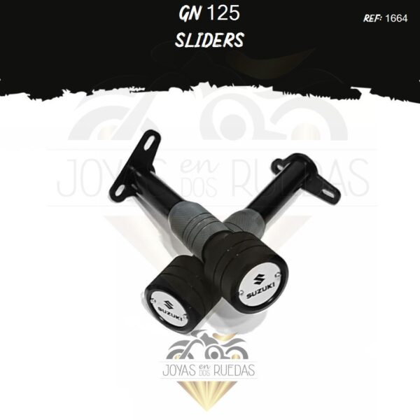 pieza GN 125 sliders