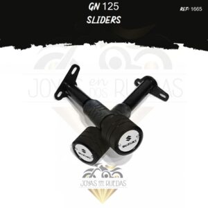 motos GN 125 sliders