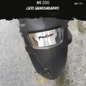 moto NS 200 lujo guardabarro
