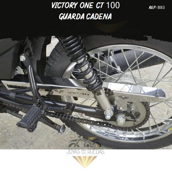 moto Victory one ct 100 guarda cadena