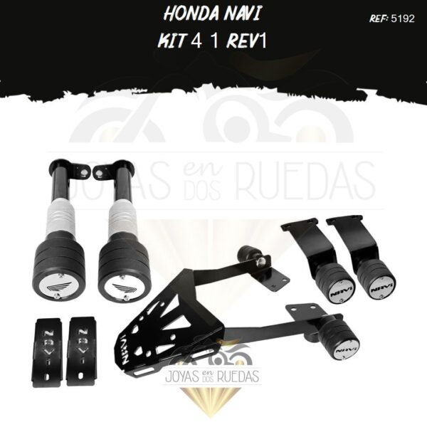 Honda Navi kit logo barras sliders trasero