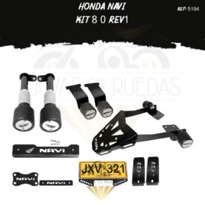 Honda Navi kit logo barras sliders trasero sliders