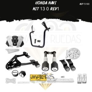 Honda Navi kit frontal navi sliders Cupula TR3