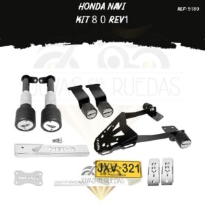 Honda Navi kit parrilla sliders logo barras