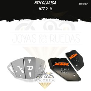 KTM clasica kit p radiador lateral lujo cupula