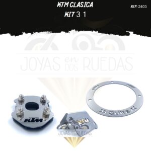 KTM clasica kit lujo tapa tanque lujo pata gato