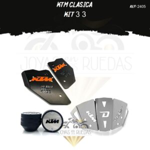 KTM clasica kit Spools Sliders eje lujo cupula