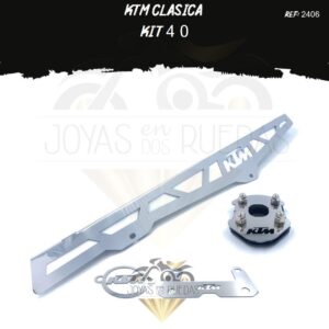 KTM clasica kit logo ktm lujo pata gato guarda cadena