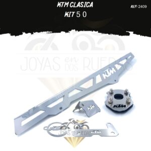 KTM clasica kit guarda cadena logo ktm lujo pata gato