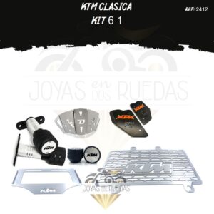 KTM clasica kit Spools Sliders eje sliders lujo cupula